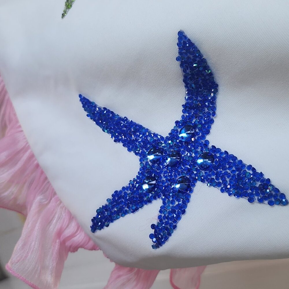 STARFISH BANDAGE MINI DRESS size m - Picture 4 of 11